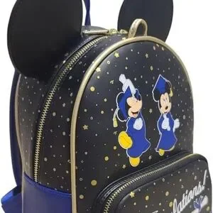 Limited Edition * Disney Graduation Loungefly nwt Mickey & Minnie Loungefly | Bags | Limited Edition Disney Graduation  main image 3